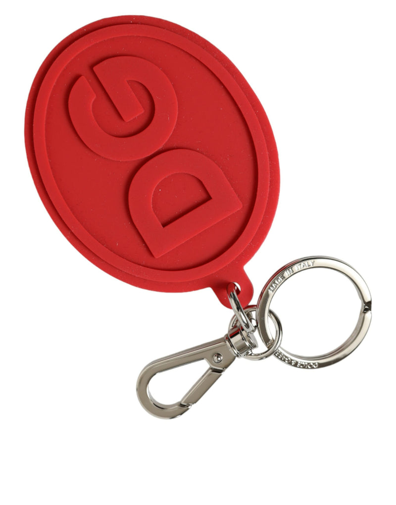 Dolce & Gabbana Elegant Red Trifold Key Holder Women's Case