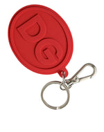 Dolce & Gabbana Elegant Red Trifold Key Holder Women's Case