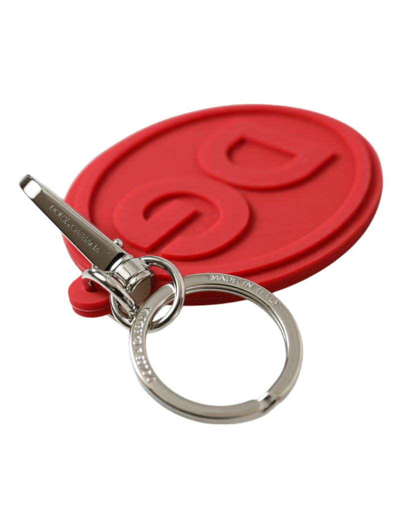 Dolce & Gabbana Elegant Red Trifold Key Holder Women's Case