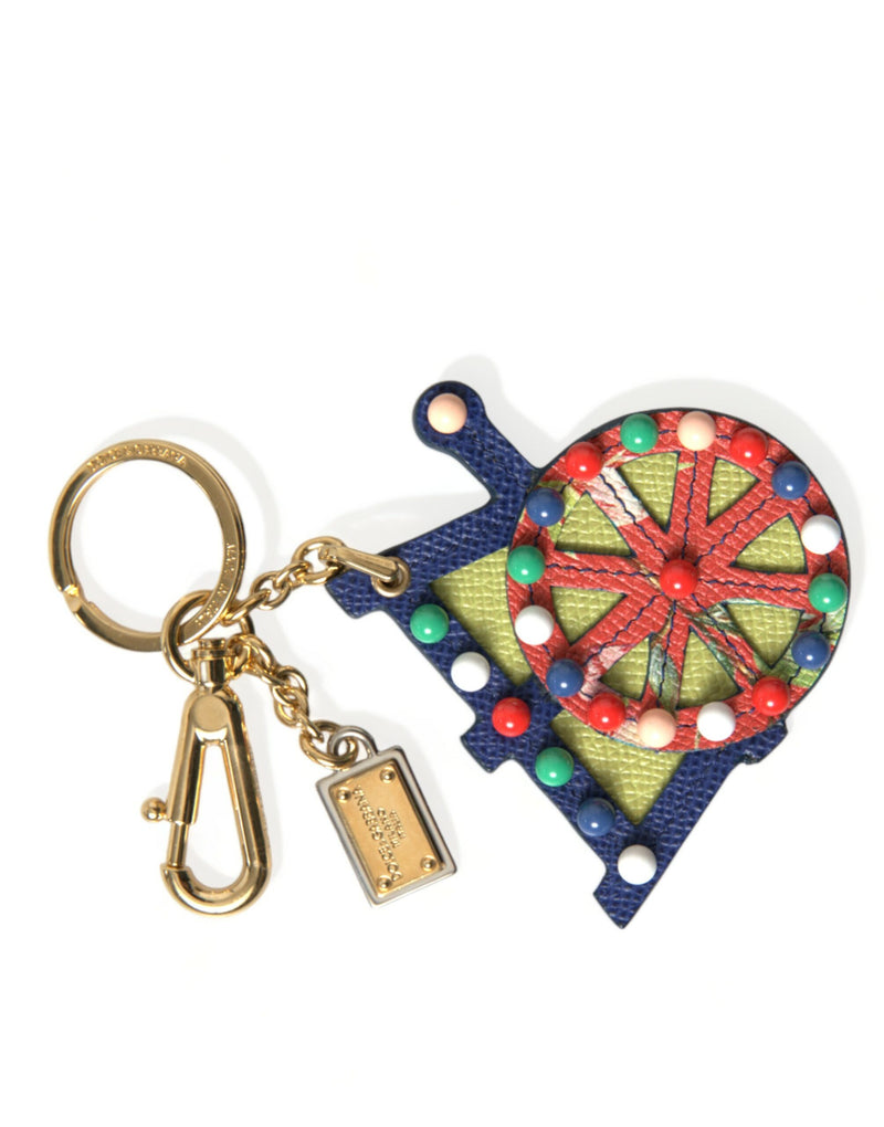 Dolce & Gabbana Multicolor Cellulose Designer Women's Keychain