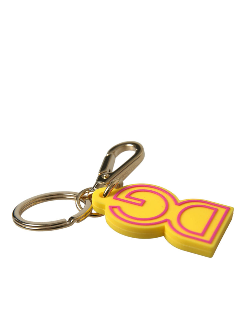 Dolce & Gabbana Chic Yellow Gold Keychain Women's Charm