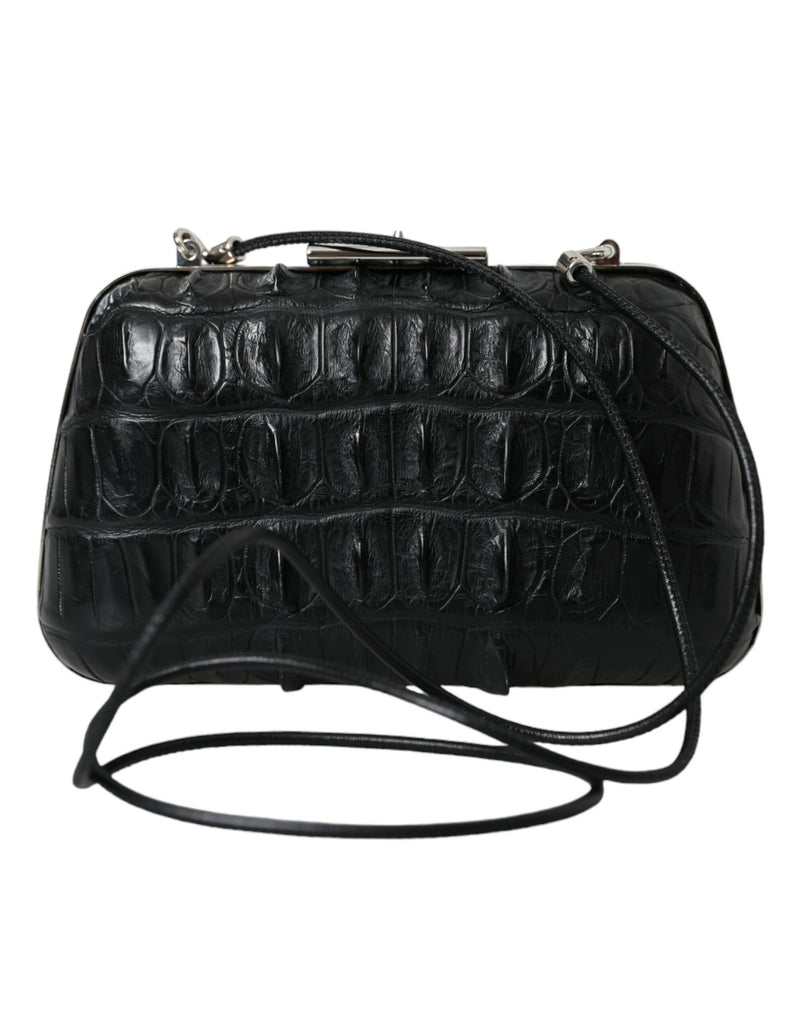 Balenciaga Elegant Crocodile Leather Evening Women's Clutch