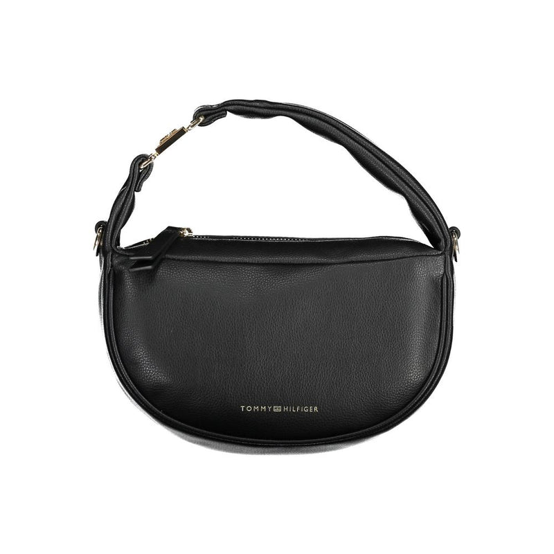 Tommy Hilfiger Black Polyester Women's Handbag