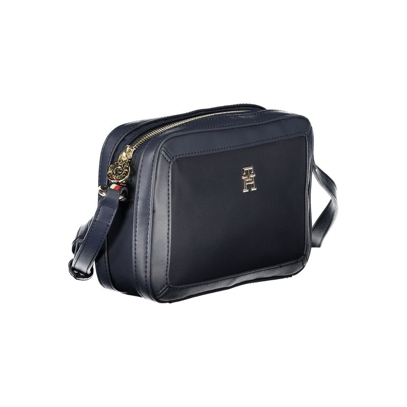 Tommy Hilfiger Blue Polyester Women's Handbag