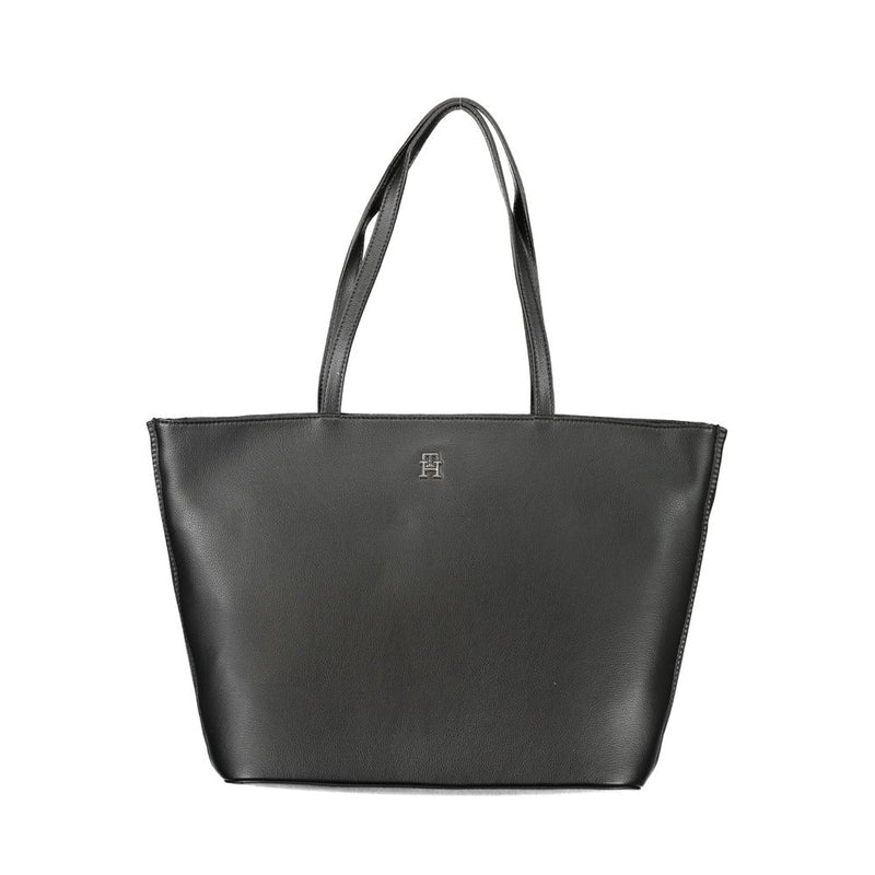 Tommy Hilfiger Black Polyester Women's Handbag