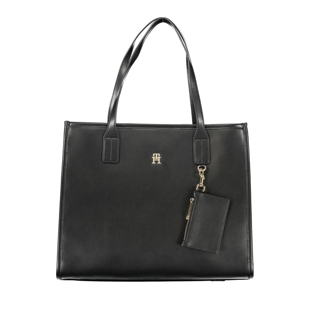 Tommy Hilfiger Black Polyethylene Women's Handbag