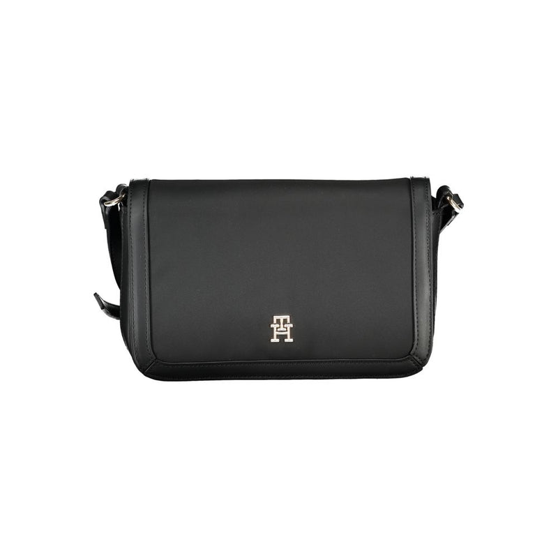 Tommy Hilfiger Black Polyester Women's Handbag