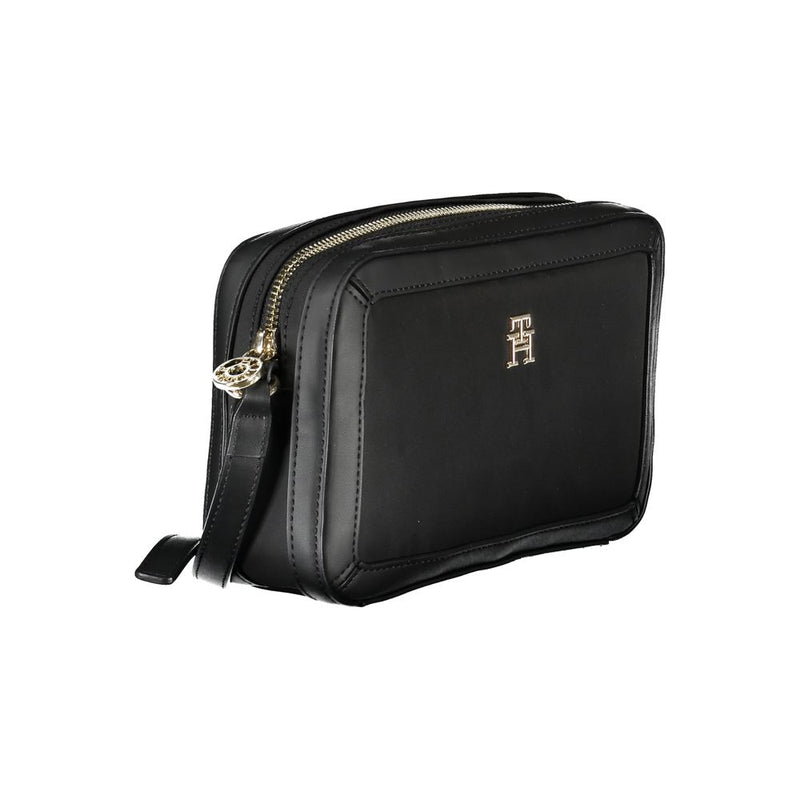 Tommy Hilfiger Black Polyester Women's Handbag