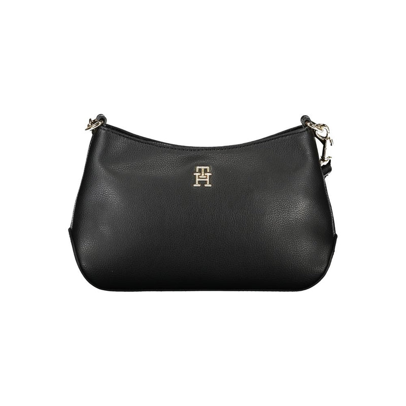 Tommy Hilfiger Black Polyester Women's Handbag