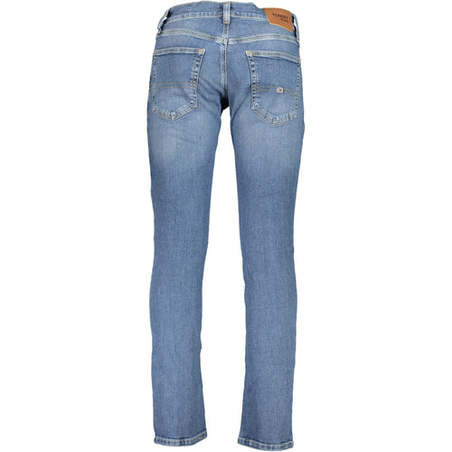 Tommy Hilfiger Blue Cotton Jeans & Men's Pant