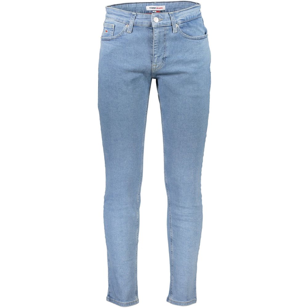 Tommy Hilfiger Light Blue Cotton Jeans & Men's Pant