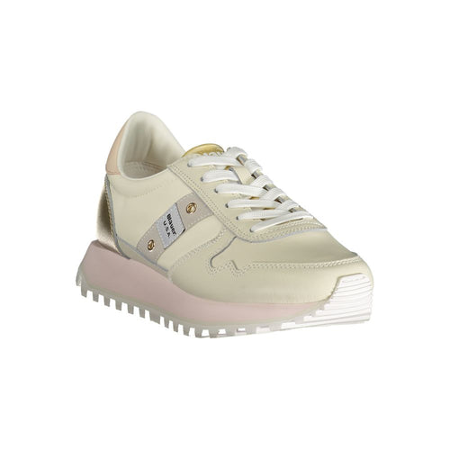 Blauer Beige Polyester Women's Sneaker