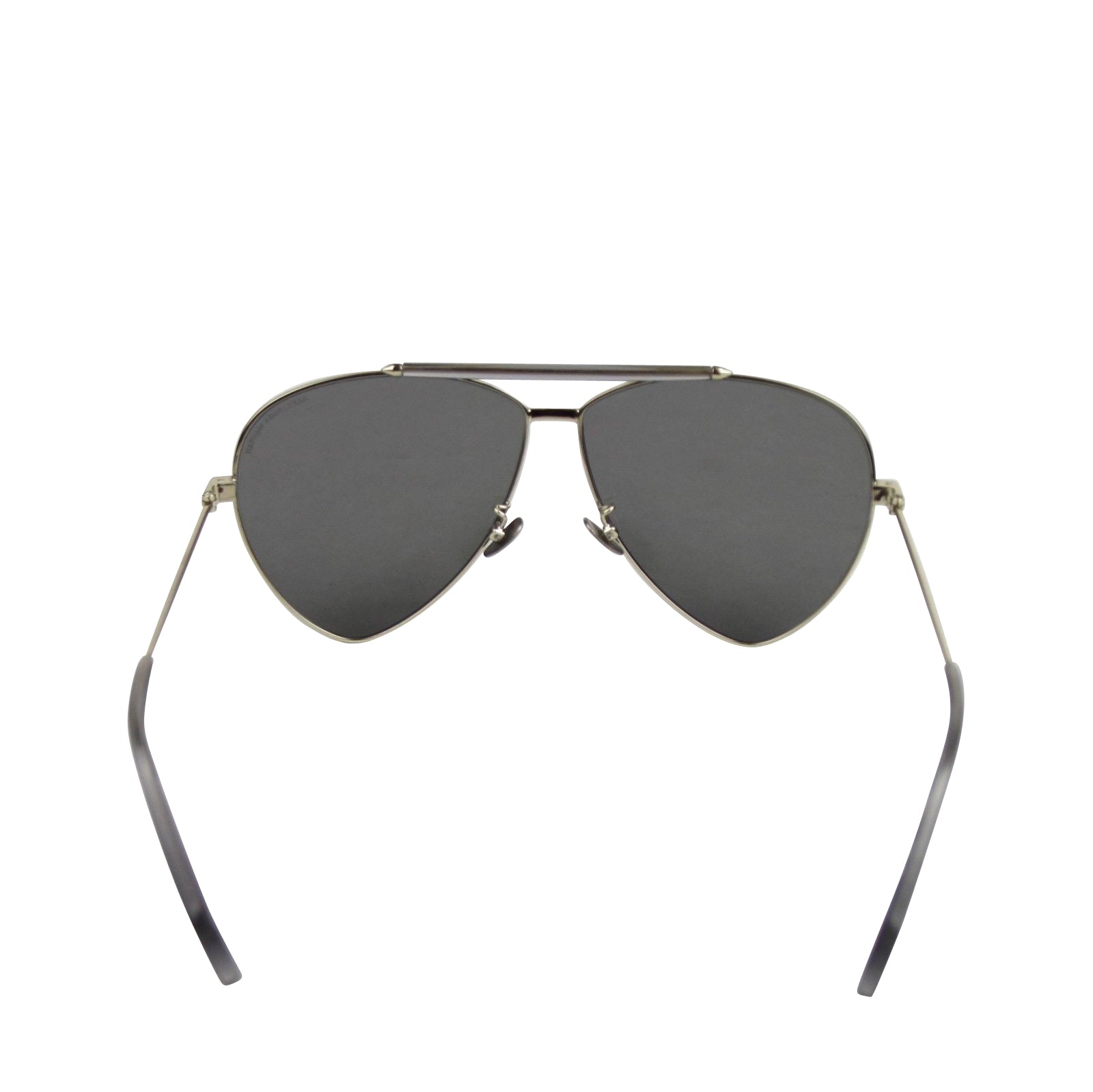 Alexander McQueen Unisex Blue Aviator Sunglasses