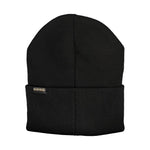 Napapijri Black Acrylic Hats & Men's Cap