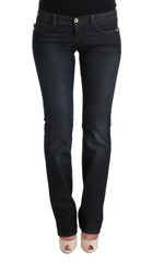 Costume National Chic Gray Slim Fit Women's Denim