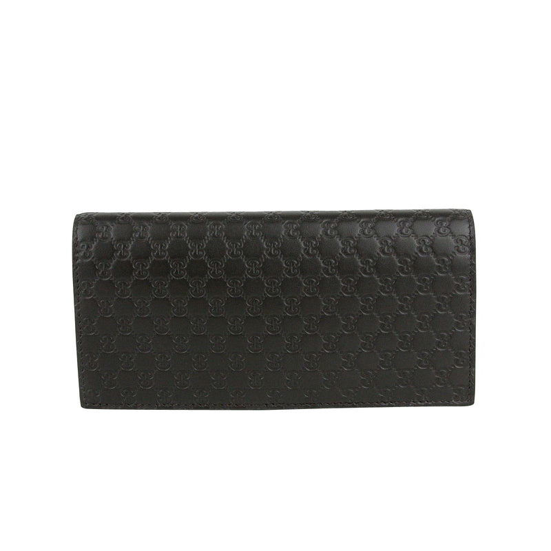 Gucci Men's Off White Leather Bi-fold Wallet with GG Logo