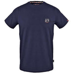 Aquascutum Blue Cotton Men's T-Shirt