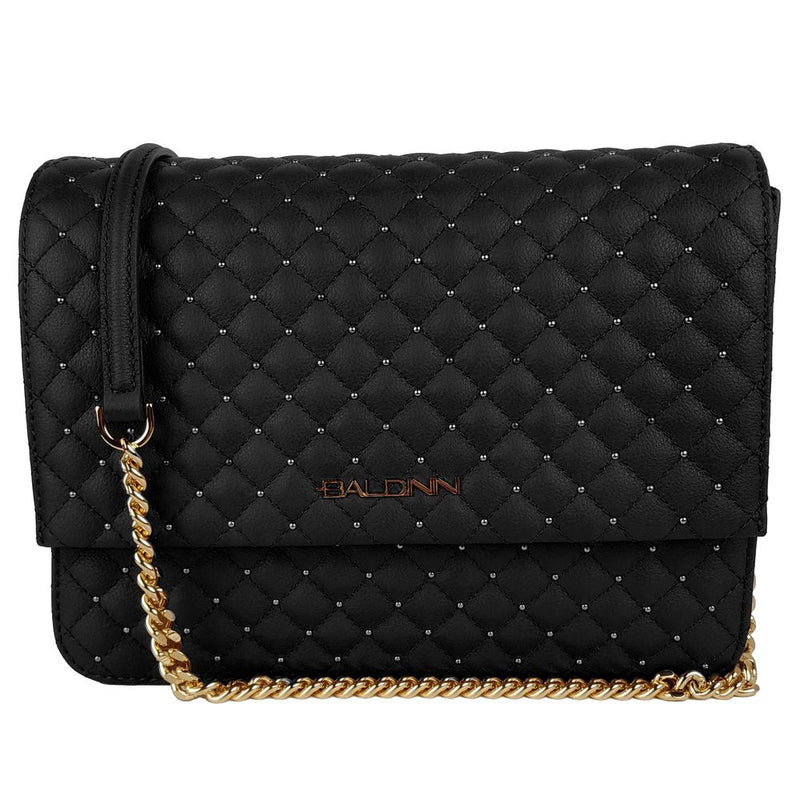 Baldinini Trend Elegant Quilted Calfskin Shoulder Women's Bag