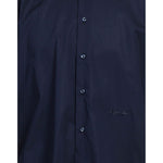 Aquascutum Elegant Blue Cotton Logo Men's Shirt