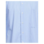 Aquascutum Elegant Cotton Shirt with Iconic Men's Embroidery