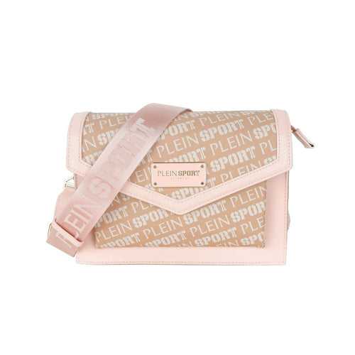 Plein Sport Pink Polyamide Women Crossbody Women's Bag