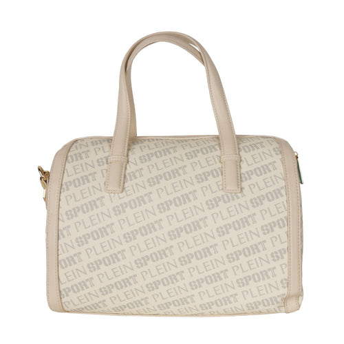 Plein Sport Chic White Eco-Leather Crossbody Women's Bag