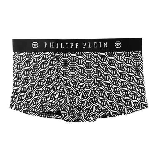 Philipp Plein Black Cotton Men Men's Boxer