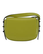 Jimmy Choo Lime Yellow Leather Small Shoulder Women's Bag