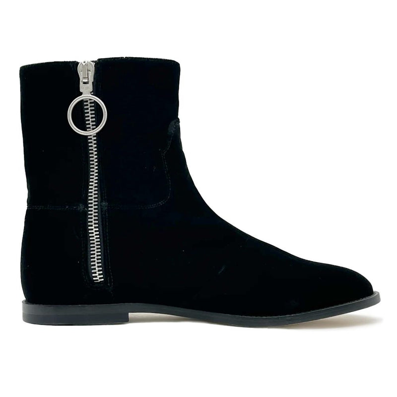 Off-White Black Leather Di Calfskin Women's Boot