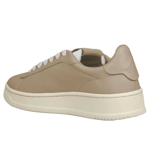 Autry Beige Leather Di Capra Men's Sneaker