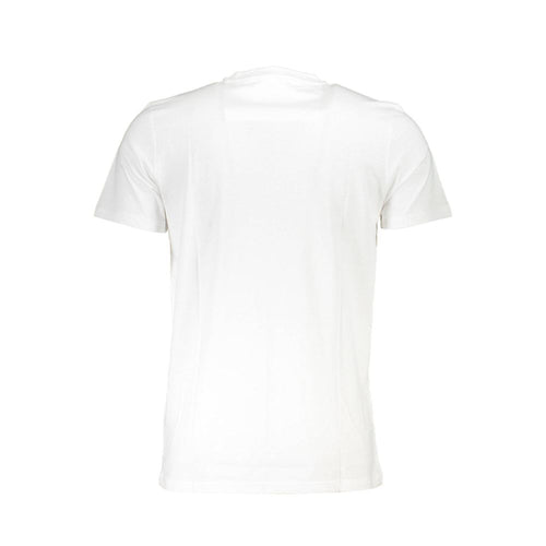 Cavalli Class White Cotton Men's T-Shirt