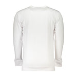 Cavalli Class White Cotton Men's Sweater