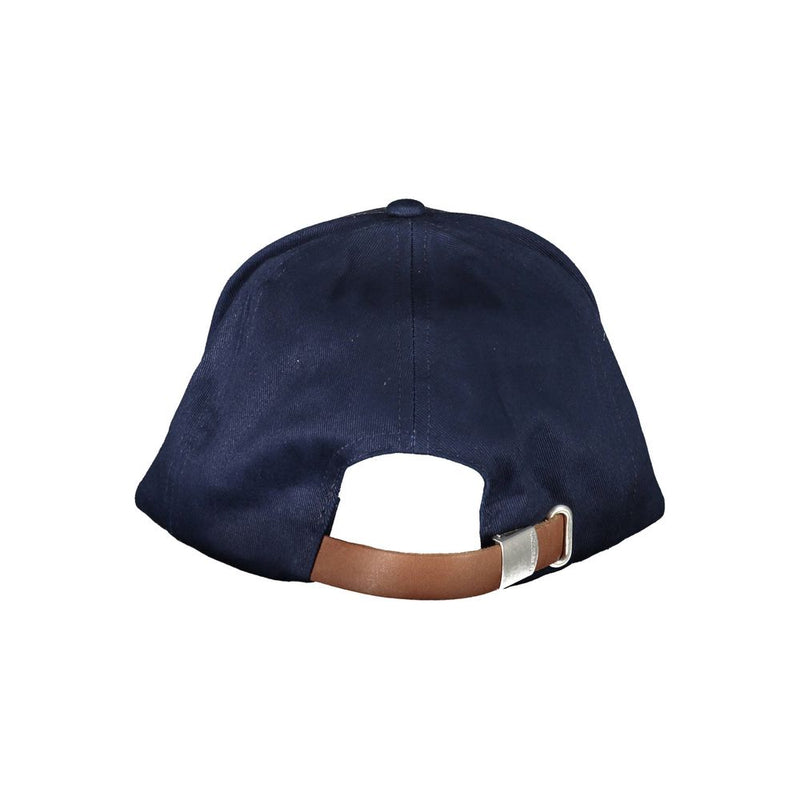 La Martina Blue Cotton Hats & Men's Cap