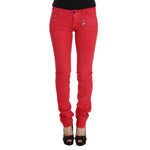 Costume National Red  Jeans & Men's Pant