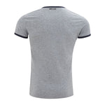 Just Cavalli Elegant Gray Cotton Tee for Men's Men