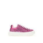 Casadei Fuchsia Elegance Leather Women's Sneakers