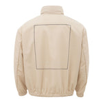 Armani Exchange Beige Polyamide Jacket for the Modern Men's Man