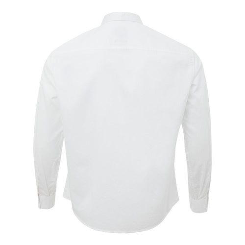 Armani Exchange Elegant White Cotton Shirt for Men's Men