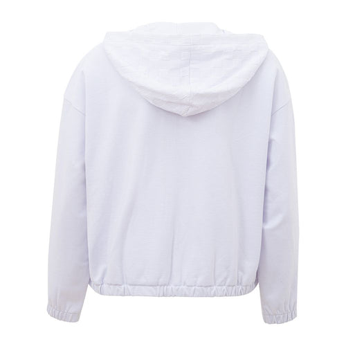 Armani Exchange Chic White Viscose Sweater for Women's Women