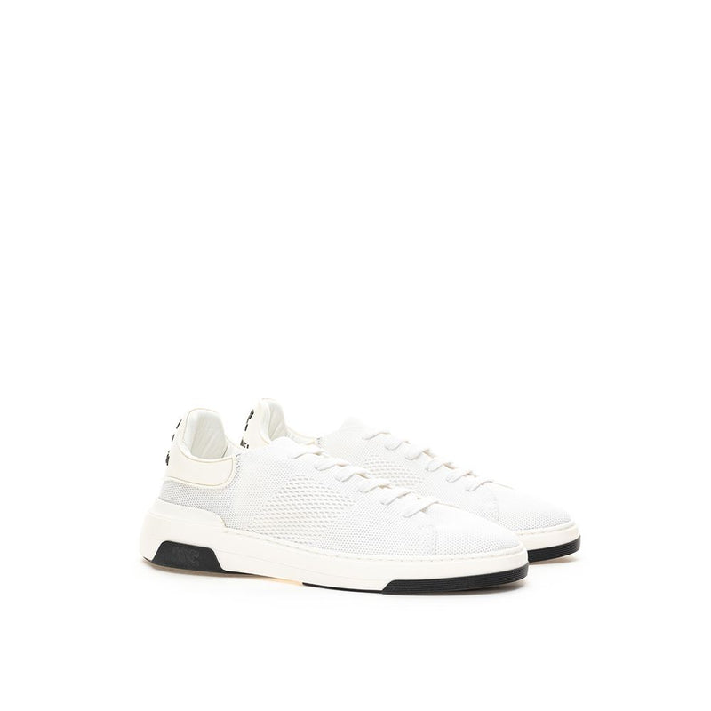 Casadei Elegant White Leather Women's Sneakers