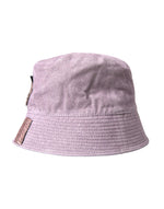 Dolce & Gabbana Light Brown Nylon Canvas Bucket Hat Men's Men