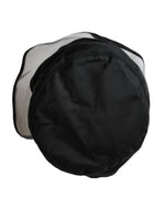 Dolce & Gabbana Black Polyester Plastic Bucket Hat Men's Men