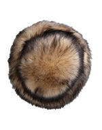 Dolce & Gabbana Brown Faux Fur Modacrylic Fedora Women's Hat