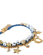 Dolce & Gabbana Gold Tone Brass Chain Iam The Star Women's Bracelet