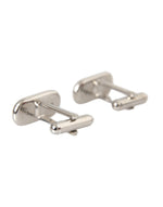 Dolce & Gabbana Silver Gold Plated Metal Brass Pin Men's Cufflinks