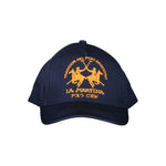 La Martina Blue Cotton Hats & Men's Cap