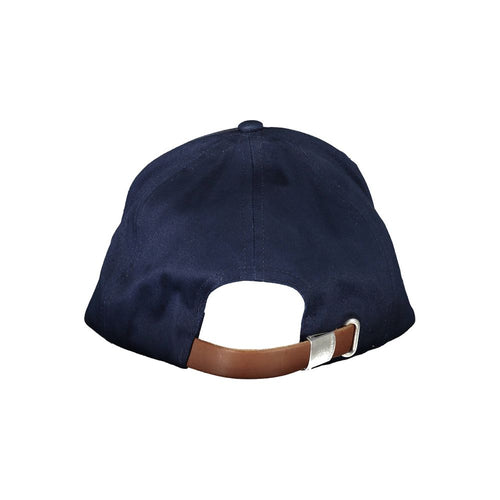 La Martina Blue Cotton Hats & Men's Cap