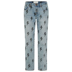 One Teaspoon Light Blue Cotton Jeans & Women's Pant