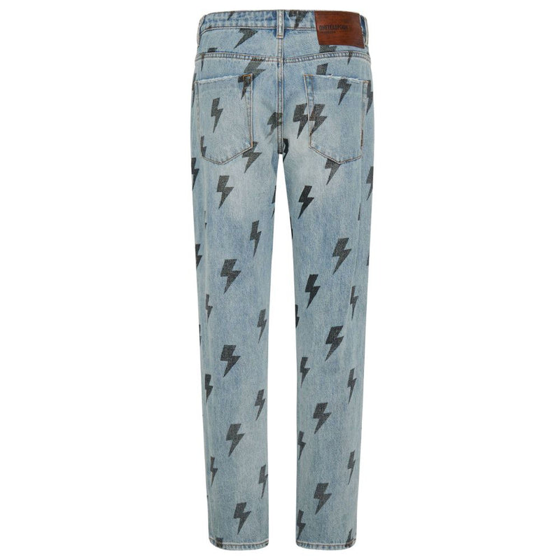 One Teaspoon Light Blue Cotton Jeans & Women's Pant