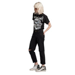 One Teaspoon Black Cotton Jeans & Women's Pant